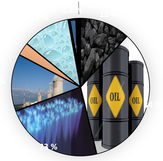 Figure5 The EU energy mix in 2020 (Eurostat data)