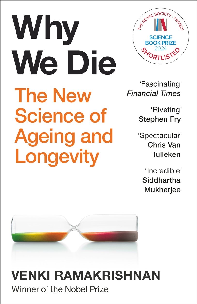 Cover — Why We Die, Venki Ramakrishnan
