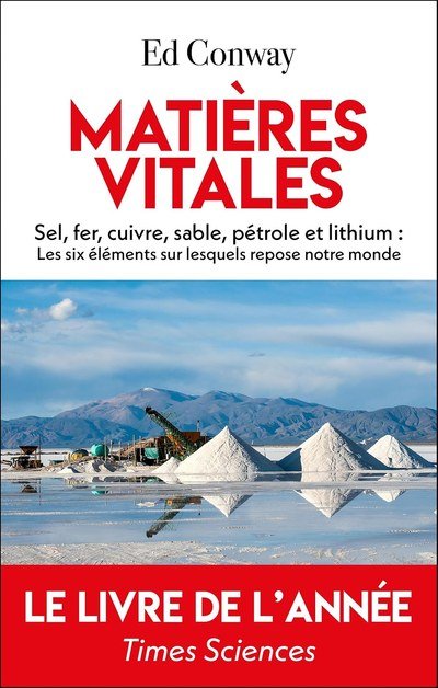 Couverture du livre « Matières vitales » d’Ed Conway (éditions de L’Artilleur)
