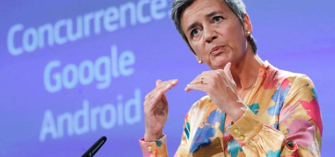 La Commission annonce une amende de 4,3 milliards d’euros à Google