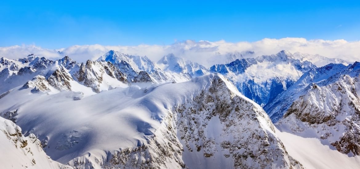 Glaciers in the European Alps are slowly disappearing