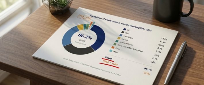 Energy addition, still not transition: fossil fuels remain the backbone of progress