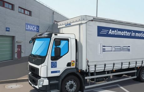 Le CERN transporte pour la première fois des antiprotons par la route