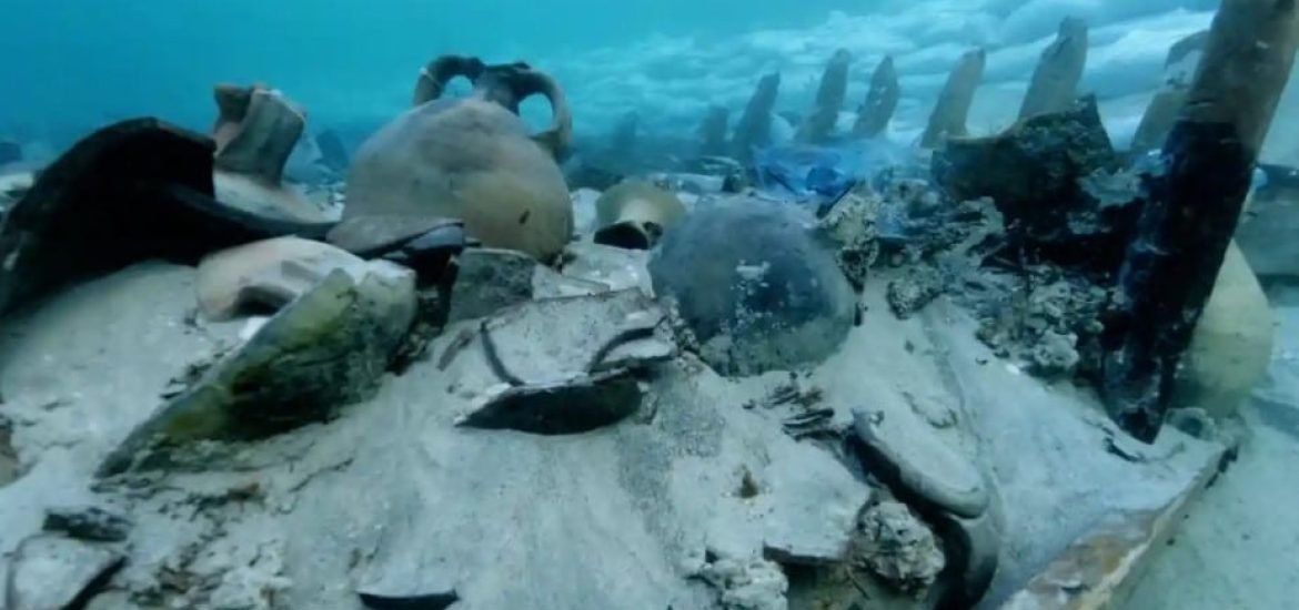 Natur gibt Geheimnisse eines vor 1700 Jahren gesunkenen Schiffes vor Mallorca  preis