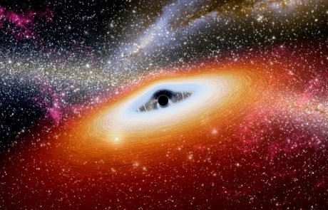 Schwarzes Loch verschlingt massereichen Stern